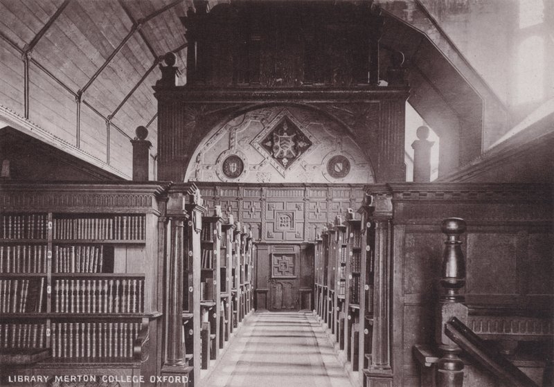 Bibliothèque de Merton College, Oxford - English Photographer