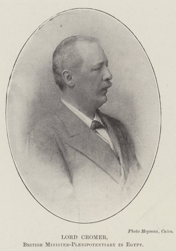 Lord Cromer, ministre plénipotentiaire britannique en Égypte - English Photographer