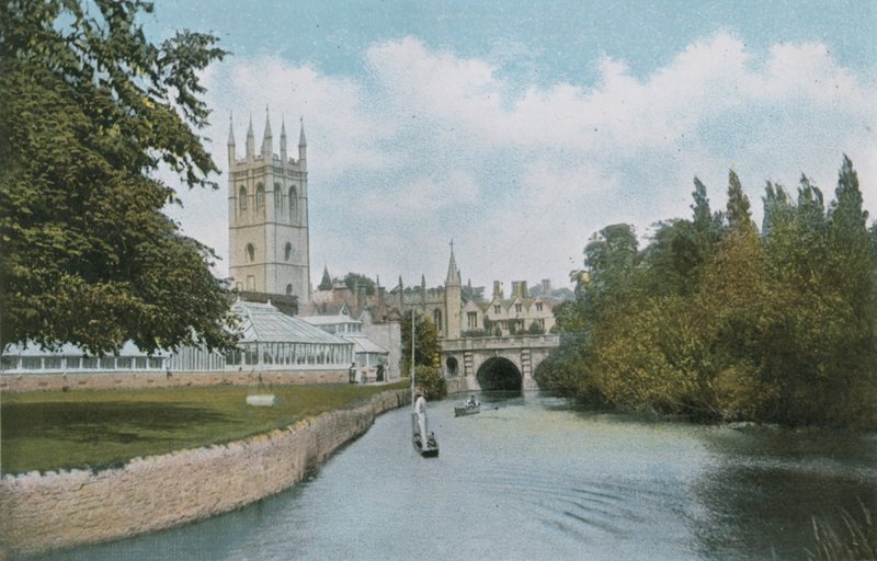 Magdalen, depuis le Cherwell - English Photographer