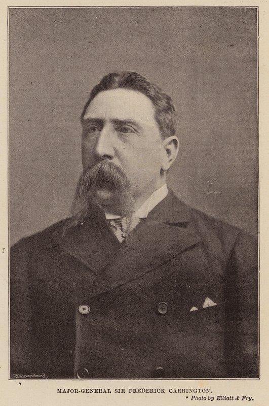 Major-Général Sir Frederick Carrington - English Photographer