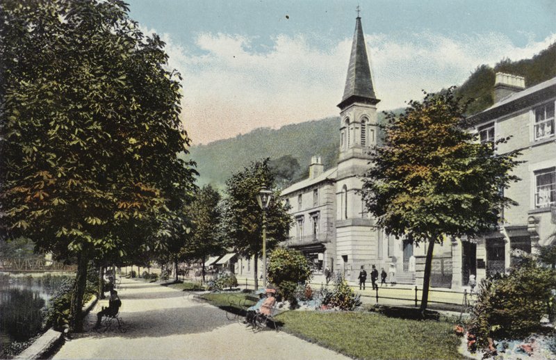 Matlock Bath, La Promenade - English Photographer