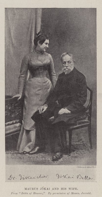 Maurus Jokai et sa femme - English Photographer