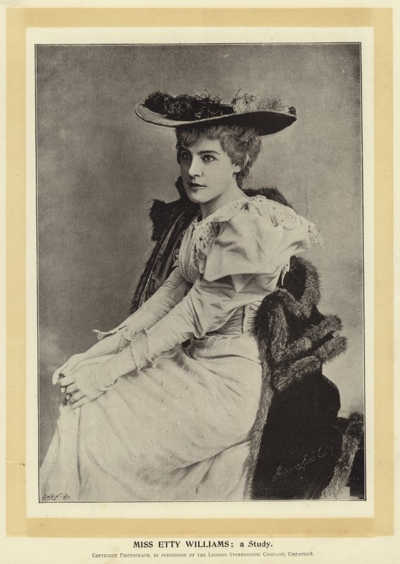 Miss Etty Williams: une Étude - English Photographer