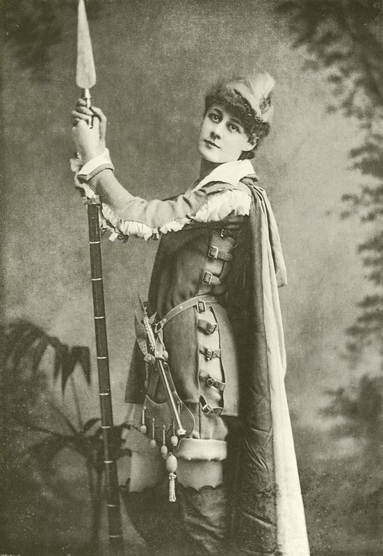 Miss Violet Vanbrugh en Rosalind (gravure) - English Photographer