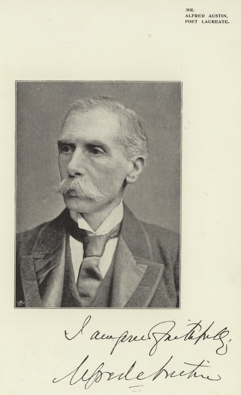 M. Alfred Austin, Poète Lauréat - English Photographer