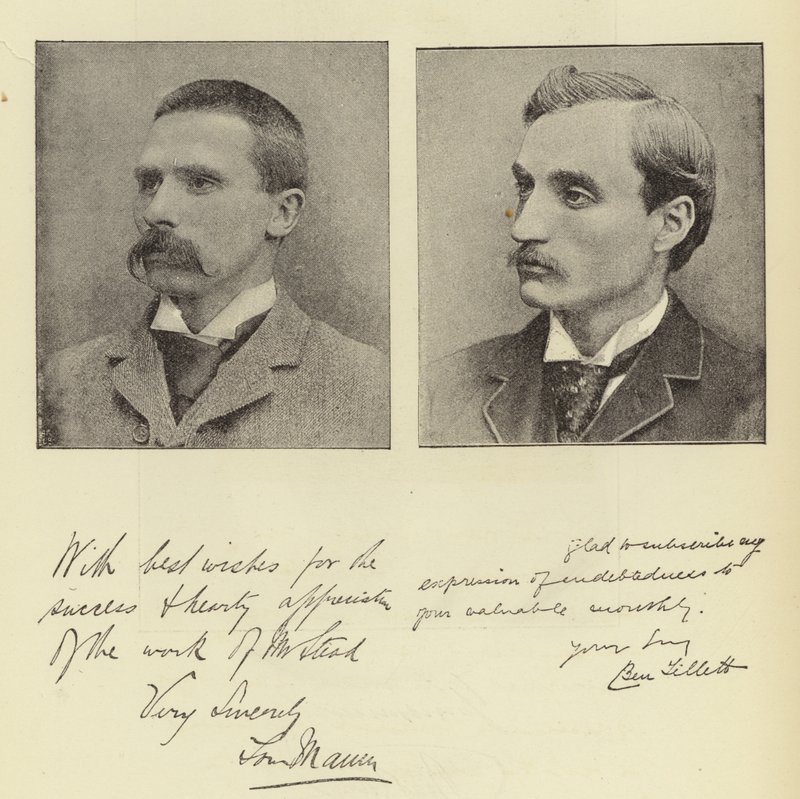 M. Ben Tillett et M. Tom Mann - English Photographer