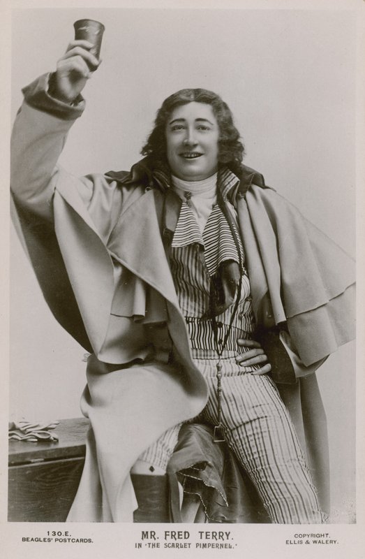 M. Fred Terry, dans Le Mouron Rouge - English Photographer