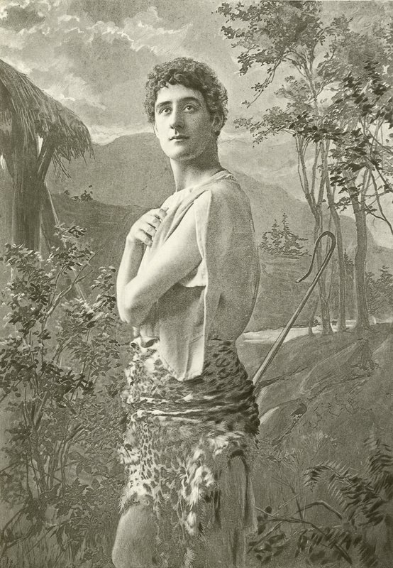M. Fuller Mellish en Florizel (gravure) - English Photographer