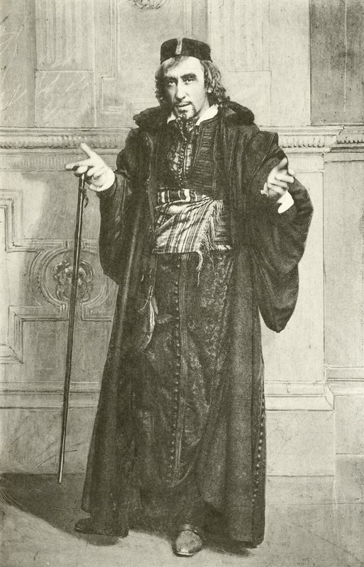 M. Henry Irving en Shylock (gravure) - English Photographer