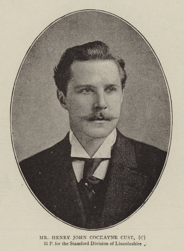 M. Henry John Cockayne Cust, conservateur - English Photographer
