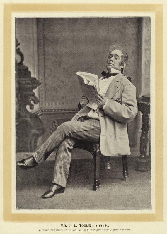 Mr J L Toole: une Étude - English Photographer