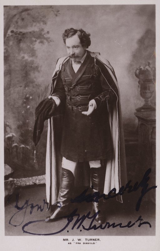 M. J W Turner en Fra Diavolo - English Photographer