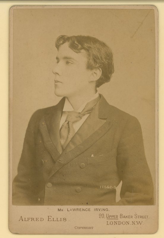 M. Lawrence Irving, dramaturge - English Photographer