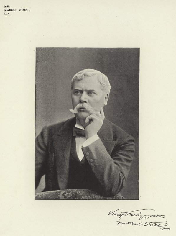 M. Marcus Stone, RA - English Photographer