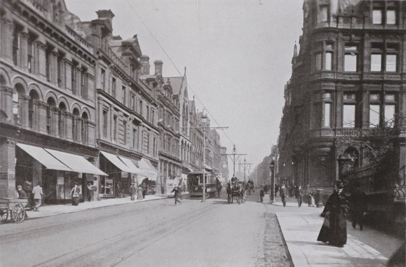 Newcastle, Grainger Street, Ouest - English Photographer
