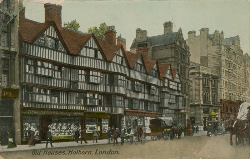 Vieilles Maisons, Holborn, Londres - English Photographer