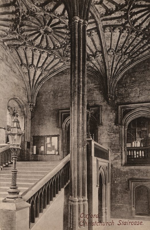 Oxford, Escalier de Christchurch - English Photographer