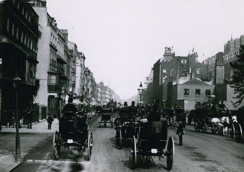 Oxford Street, Londres, vue vers l