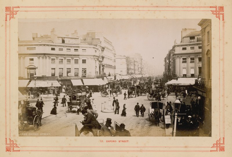 Oxford Street, Regent Circus, Londres - English Photographer