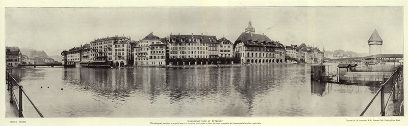 Vue panoramique de Lucerne - English Photographer