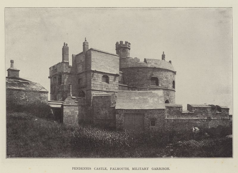 Château de Pendennis, Falmouth, garnison militaire - English Photographer