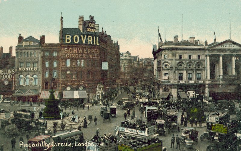 Piccadilly Circus, Londres - English Photographer