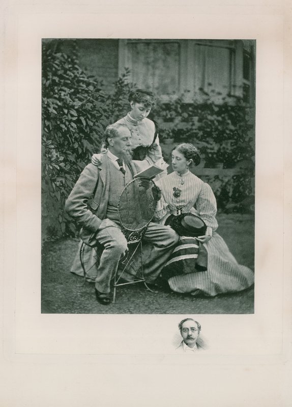 Portrait de Charles Dickens - English Photographer