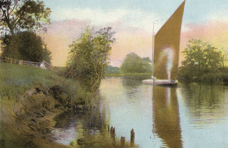 Postwick Reach, Whitlingham, près de Norwich - English Photographer