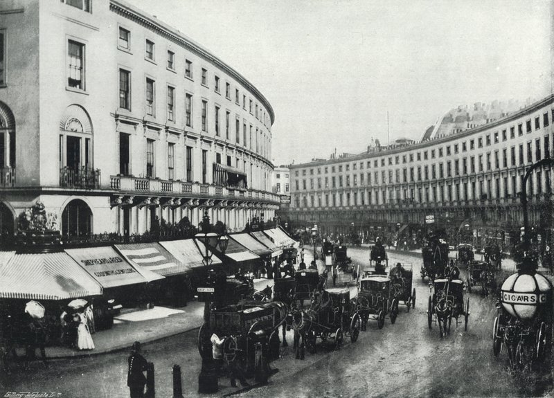 Regent Street, le Quadrant - English Photographer