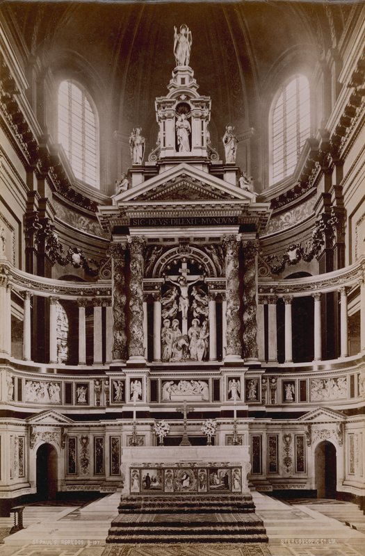 Reredos dans la cathédrale Saint-Paul - English Photographer