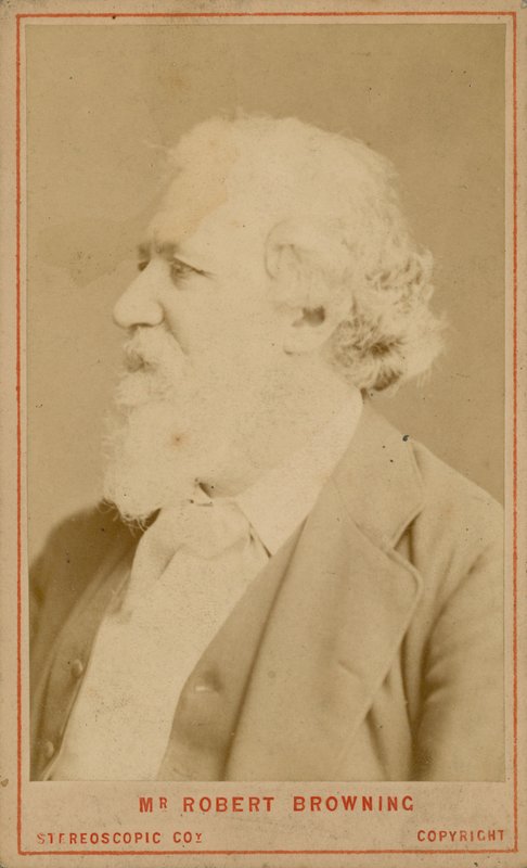 Robert Browning, poète - English Photographer
