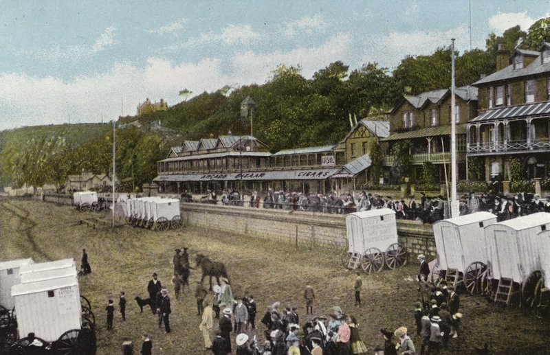 Sandown, vue vers l
