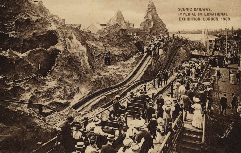 Chemin de fer scénique, Exposition internationale impériale, Londres - English Photographer