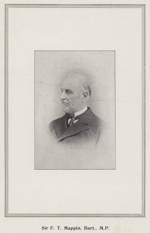 Sir F T Mappin, baronnet, MP - English Photographer