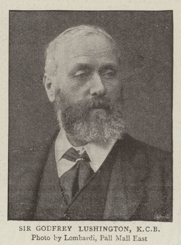 Sir Godfrey Lushington, KCB - English Photographer