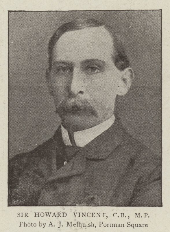 Sir Howard Vincent, CB, MP - English Photographer