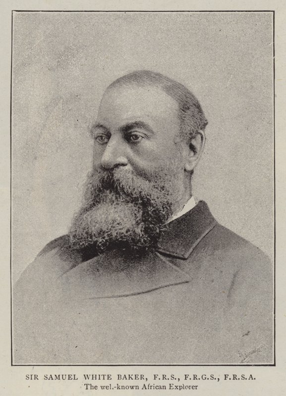 Sir Samuel White Baker, FRS, FRGS, FRSA - English Photographer