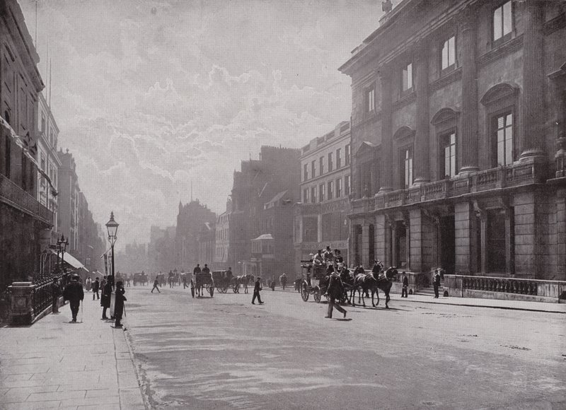 Rue St James, Piccadilly, regardant vers le sud - English Photographer