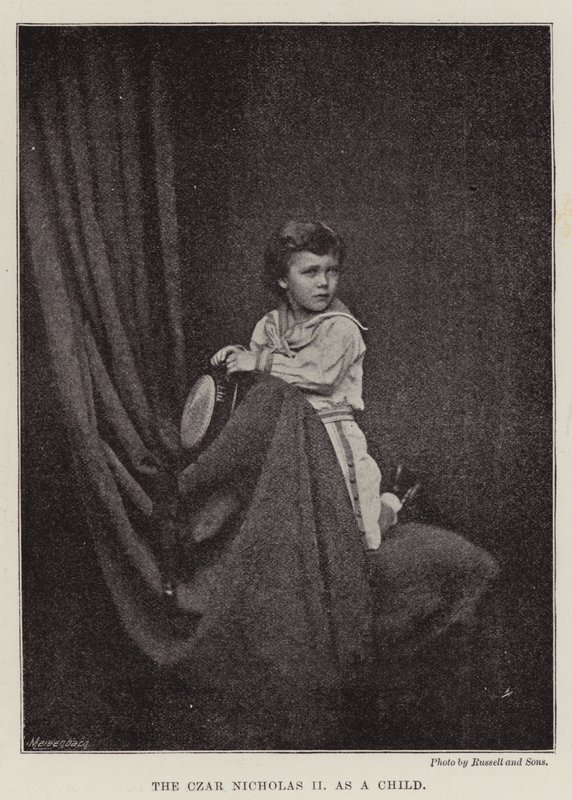 Le Tsar Nicolas II enfant - English Photographer
