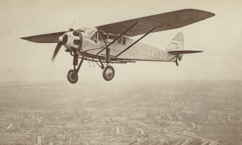 Le De Havilland "Hawk-Moth" - English Photographer