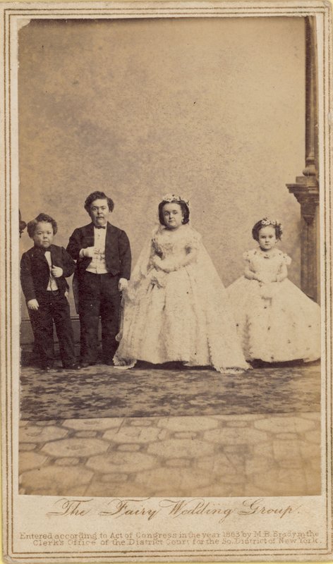 Le mariage féerique; Général Tom Pouce - English Photographer