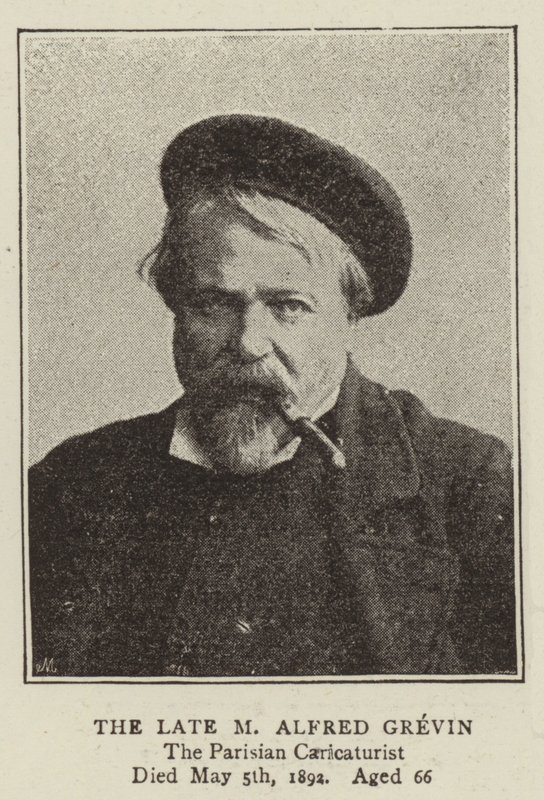 Le défunt M Alfred Grevin - English Photographer