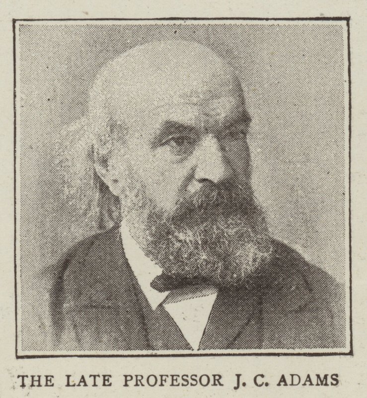 Le défunt Professeur J C Adams - English Photographer