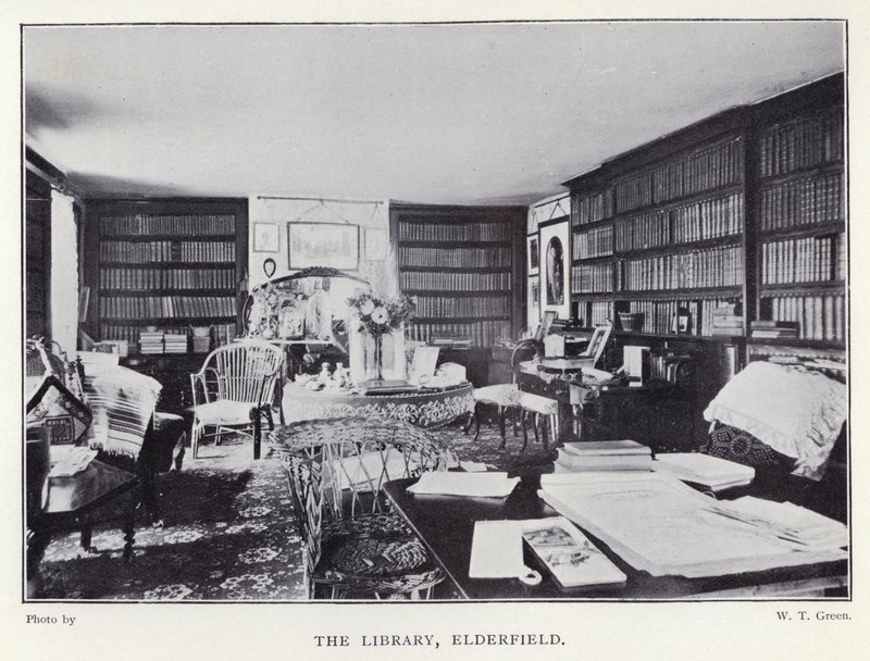 La bibliothèque, Elderfield - English Photographer
