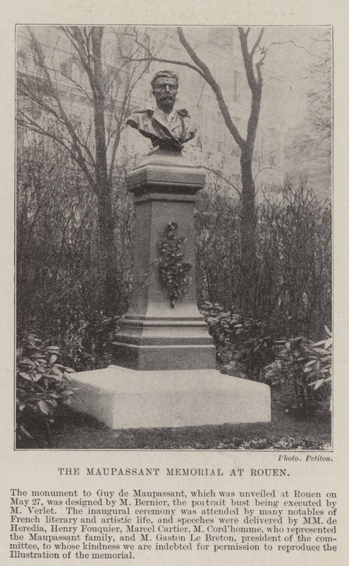 Le mémorial de Maupassant à Rouen - English Photographer