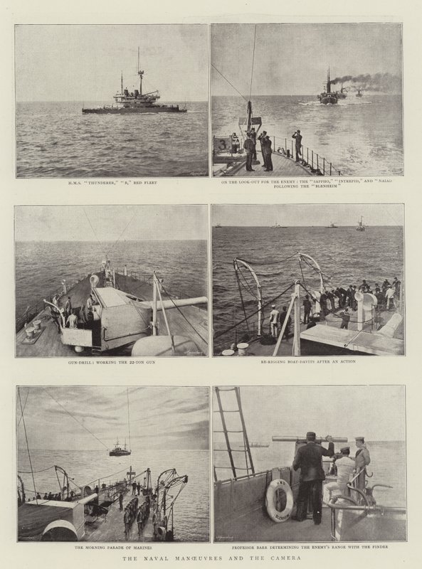 Les manœuvres navales et la caméra - English Photographer