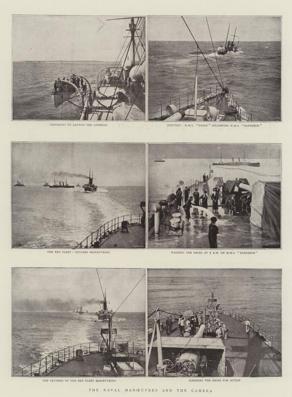 Les manœuvres navales et la caméra - English Photographer