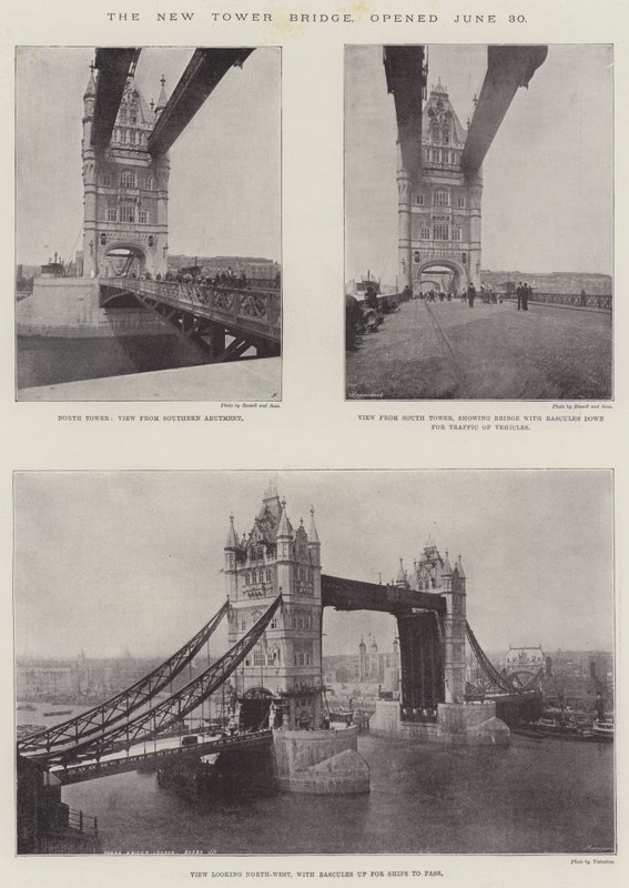 Le nouveau Tower Bridge, inauguré le 30 juin - English Photographer