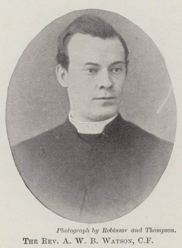 Le révérend A W B Watson, CF - English Photographer