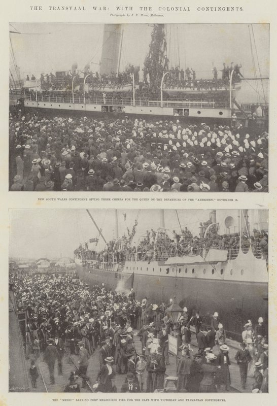 La guerre du Transvaal, avec les contingents coloniaux - English Photographer